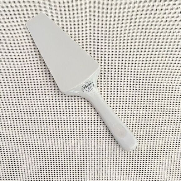 Andrea by Sadek Floral Scalloped Edge Buckingham Cake Plate with‎ Server Spatula - Picture 6 of 8